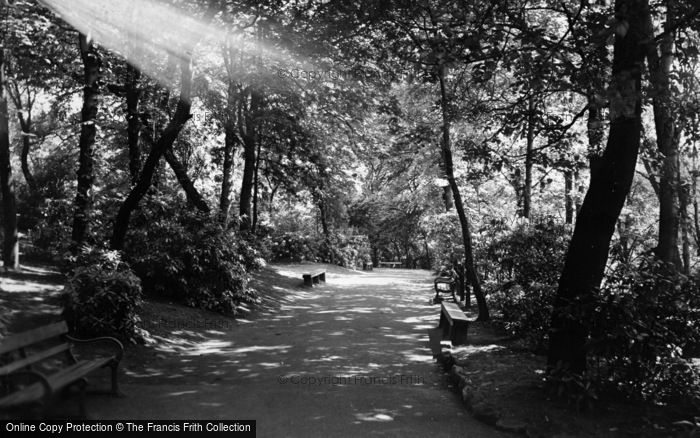 Photo of Newton Le Willows, Willows Park Entrance c.1955