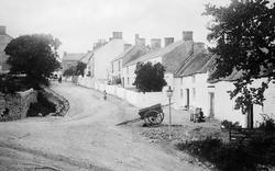 Newton Road From Southgate Lane 1893, Newton