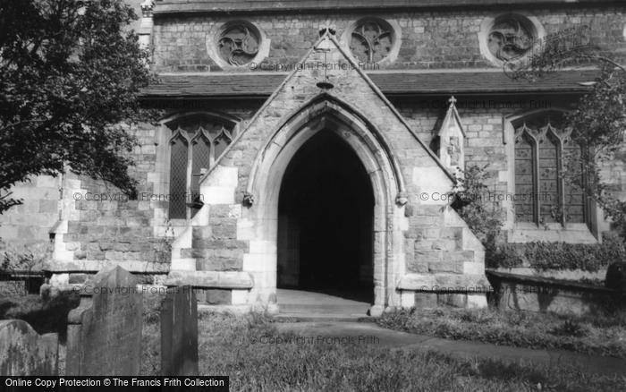 Photo of Newton On Ouse, The Church Doorway c.1955