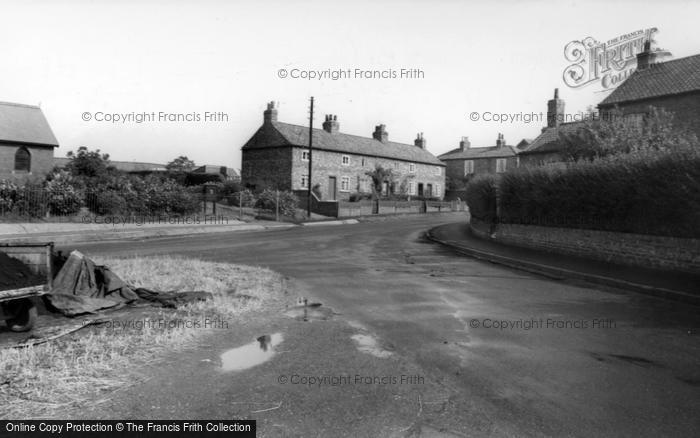 Photo of Newton On Ouse, York Road Corner c.1960