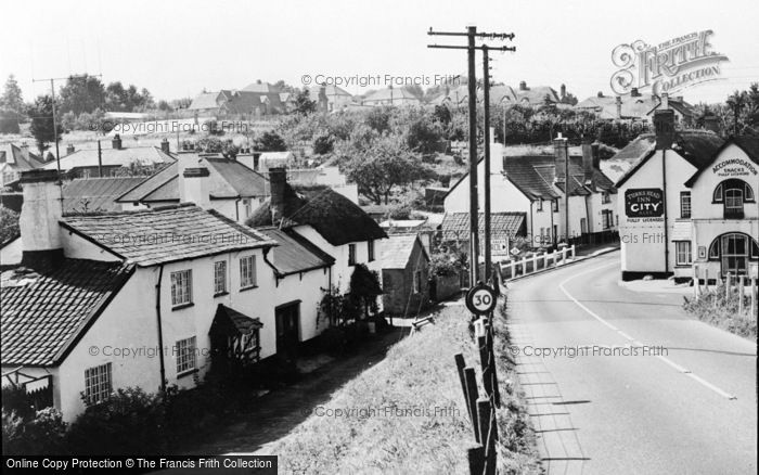 Photo of Newton Poppleford, Entrance To Village c.1965