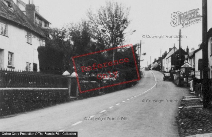 Photo of Newton Poppleford, Main Street c.1950