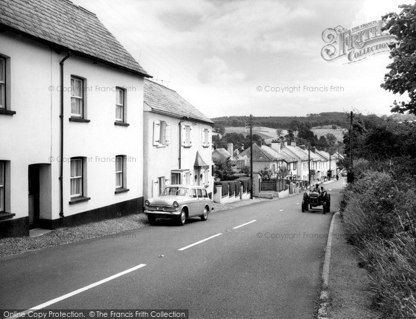 Photo of Newton Poppleford, Main Street c.1965