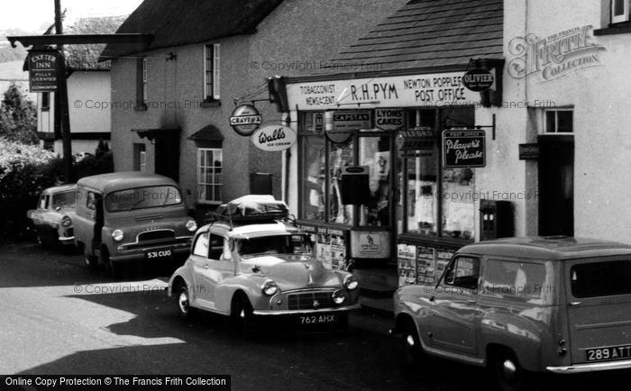Photo of Newton Poppleford, Post Office And Exeter Inn c.1960