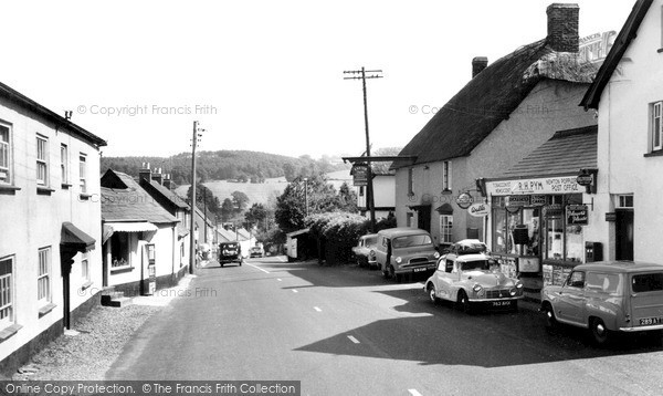 Photo of Newton Poppleford, Post Office And Village c.1960