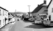 Post Office And Village c.1960, Newton Poppleford