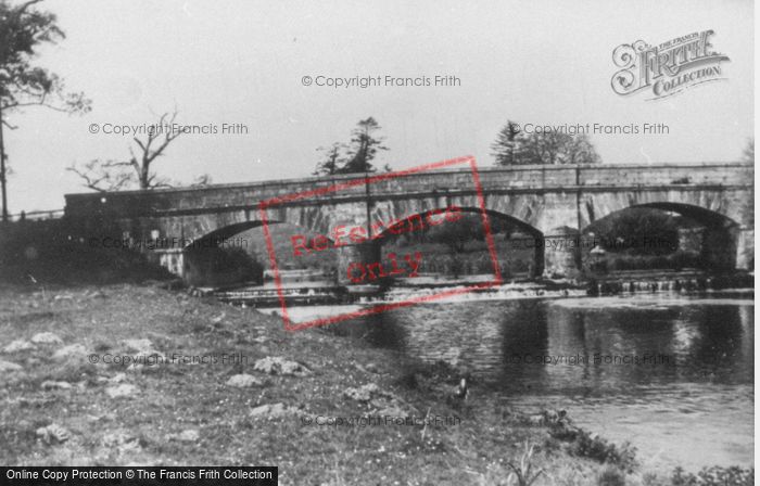 Photo of Newton Poppleford, The Bridge c.1955