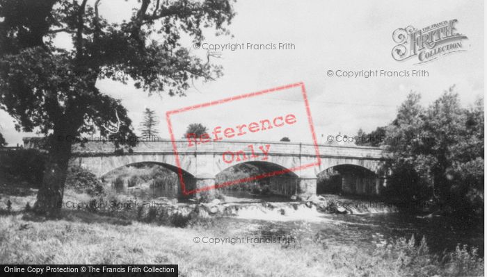 Photo of Newton Poppleford, The River And Bridge c.1965