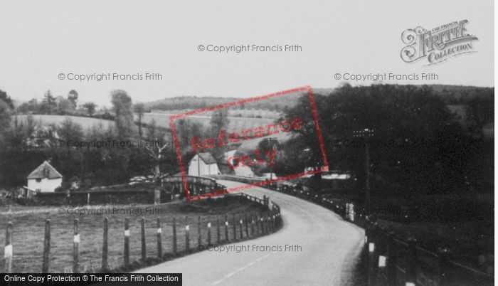 Photo of Newton Poppleford, The River Bridge c.1950