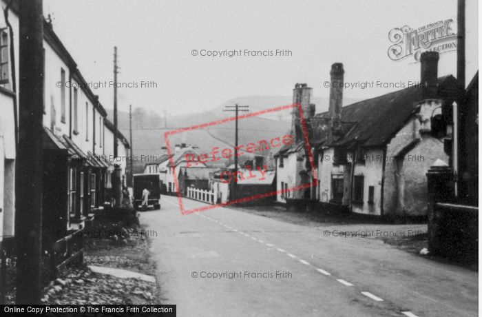 Photo of Newton Poppleford, The Village c.1950