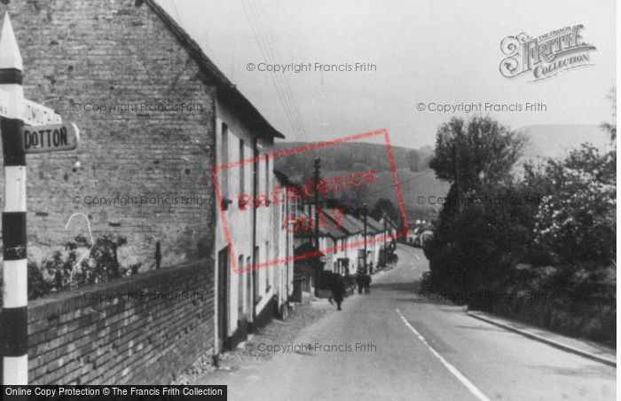 Photo of Newton Poppleford, The Village c.1950