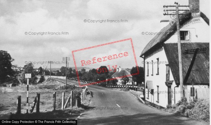 Photo of Newton Poppleford, The Village c.1955