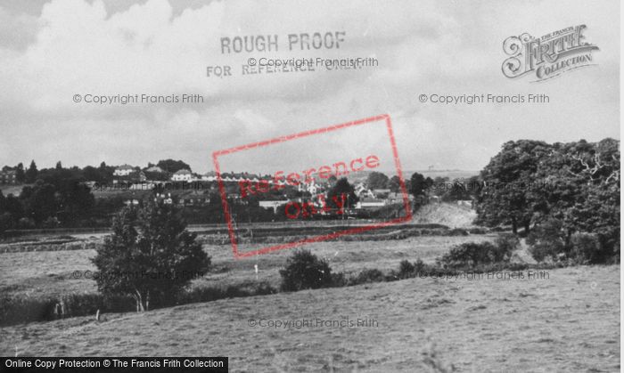 Photo of Newton Poppleford, The Village c.1955