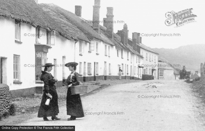Photo of Newton Poppleford, Village 1906