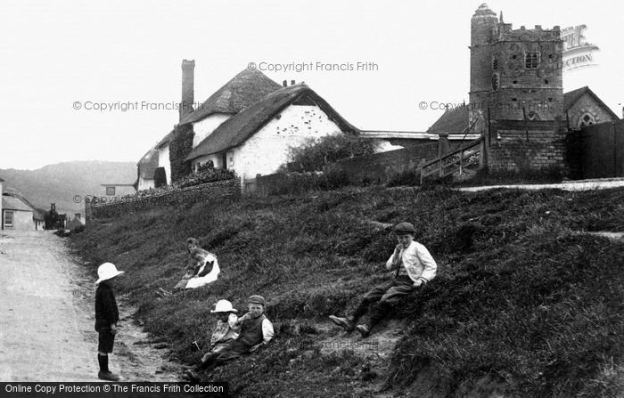 Photo of Newton Poppleford, Village And Church 1906