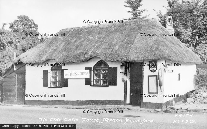 Photo of Newton Poppleford, Ye Olde Tolle House c.1950