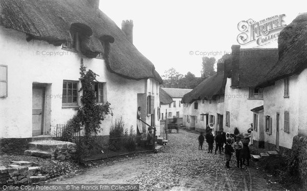 Photo of Newton St Cyres, The Village 1904
