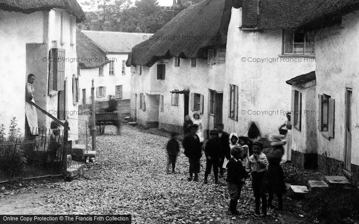 Photo of Newton St Cyres, The Village 1904