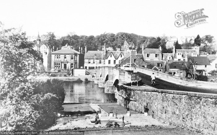 Photo of Newton Stewart, Cree Bridge c.1950