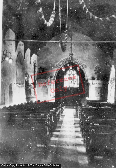 Photo of Newton, The Church Interior c.1950