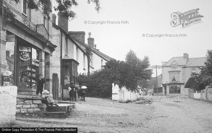 Photo of Newton, Village Shop 1910