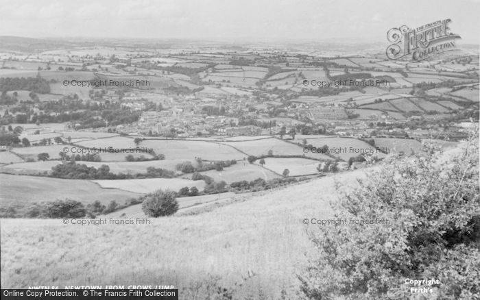Photo of Newtown, From Crows Lump c.1960