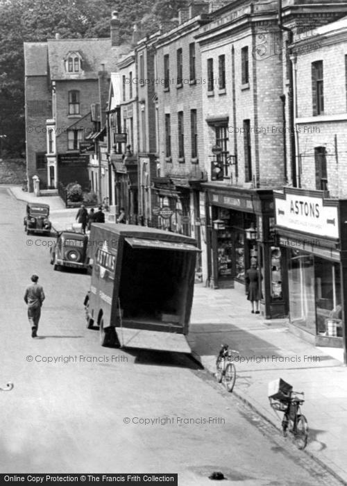 Photo of Newtown, High Street Businesses c.1950