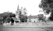 All Saints Church c.1960, Newtown Linford