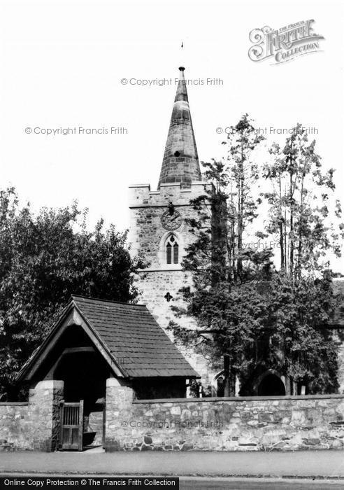 Photo of Newtown Linford, All Saints Church c.1960
