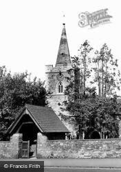 All Saints Church c.1960, Newtown Linford