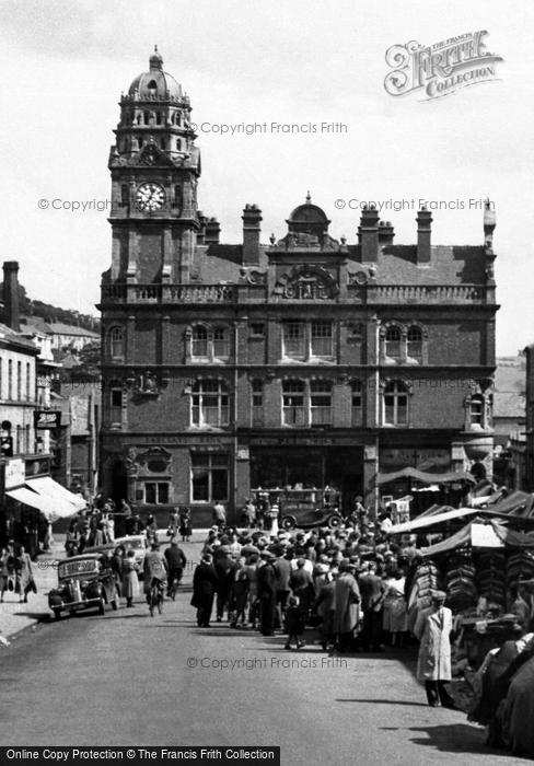 Photo of Newtown, The Market 1950