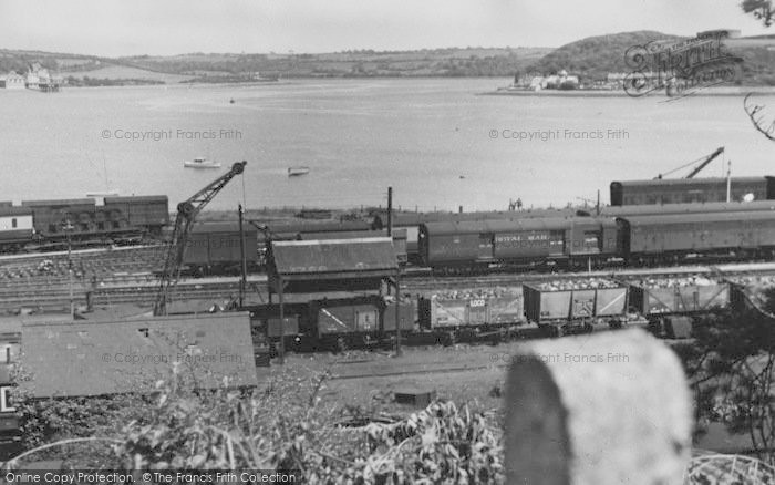 Photo Of Neyland The Railway And Pembrook Ferry C 1955