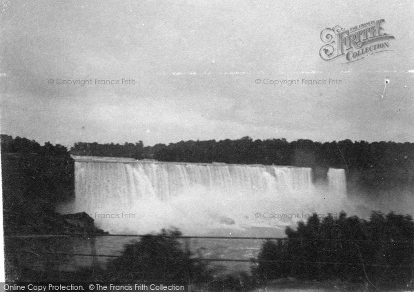 Niagara, American Falls c1900 Photo of Niagara, American Falls c.1900