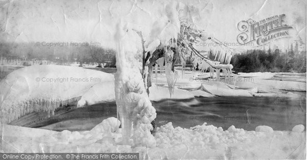 Photo of Niagara Falls, Luna Island, Ice Trees c.1872