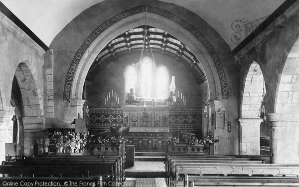 Photo of Niton, Church Interior c.1900