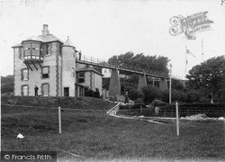 St Catherine's Point, Lloyd's Signal Station c.1900, Niton