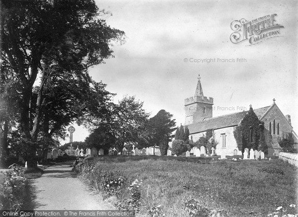 Photo of Niton, St John's Church c.1900