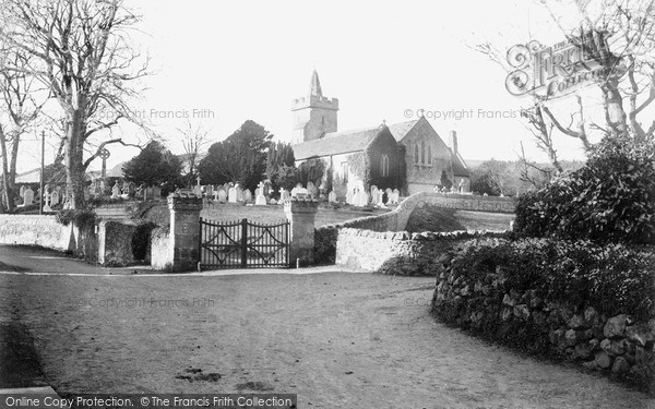 Photo of Niton, St John's Church c.1900