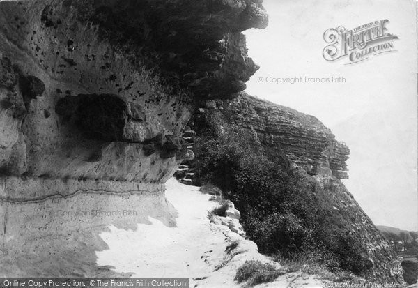 Photo of Niton, The Undercliff Cripple Path c.1883