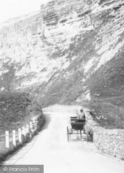 The Undercliff Road 1896, Niton