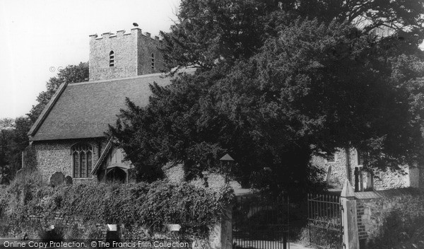 Photo of Nonington, Church Of St Mary The Virgin c.1955 
