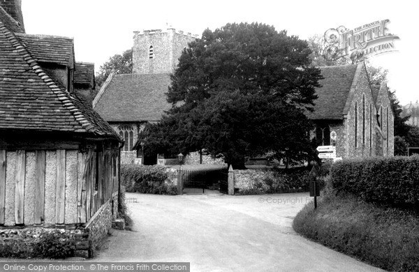 Photo of Nonington, Church Of St Mary The Virgin c.1955