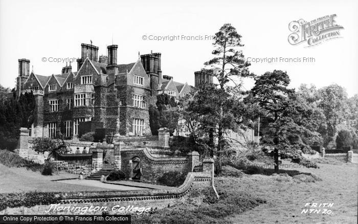 Photo of Nonington, College c.1955