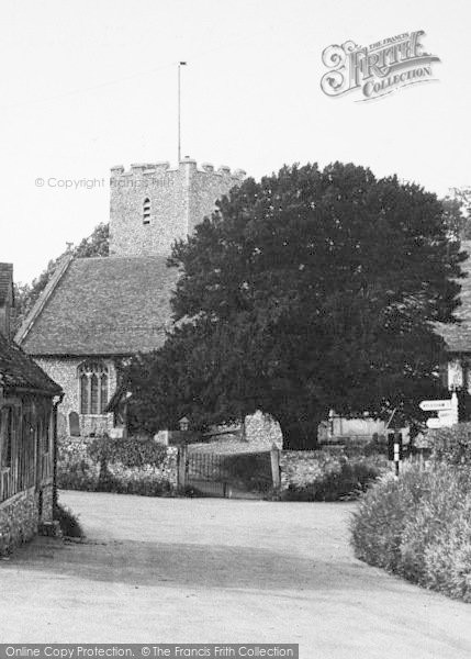 Photo of Nonington, The Church c.1955