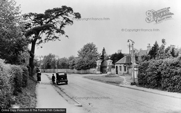 Photo of Nork, Fir Tree Road c.1955