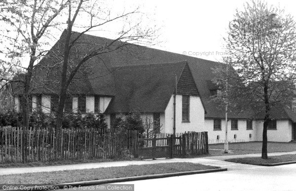 Photo of Nork, St Paul's Church c1955