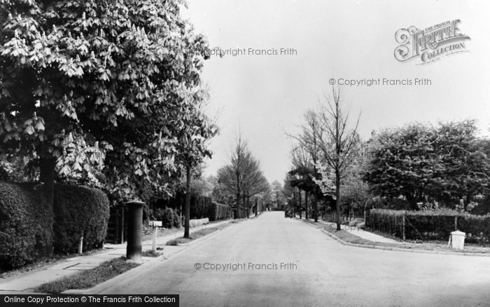 Photo of Nork, Tumblewood Road c.1955
