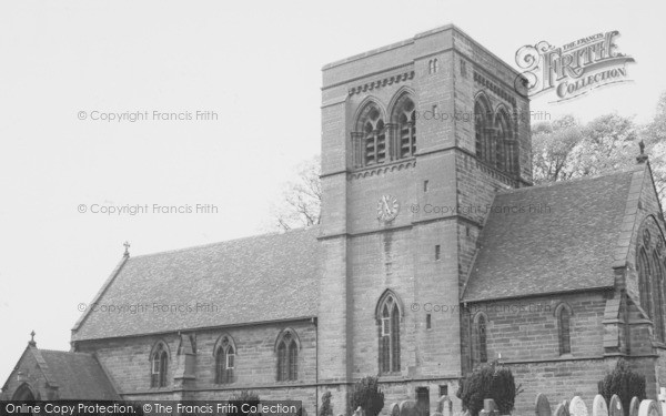 Photo of Norley, St John's Church c.1960
