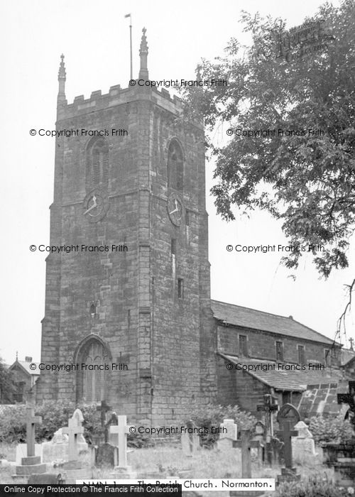 Photo of Normanton, All Saints Church c.1955
