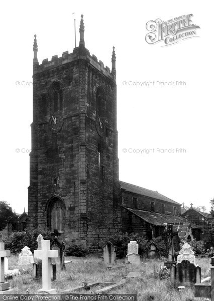 Photo of Normanton, All Saints Church c.1955